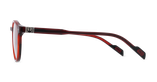 GAFAS GRADUADAS niños 5 rojo - vista de frente