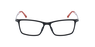 GAFAS GRADUADAS hombre MAGIC 126 CARBONE negro/rojo carbón