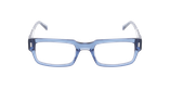 GAFAS GRADUADAS hombre CARACTÈRES AMBITIEUX azul/azul cristal - vista de frente