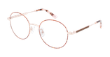 GAFAS GRADUADAS mujer MAGIC318 carey/rojo - vista de frente