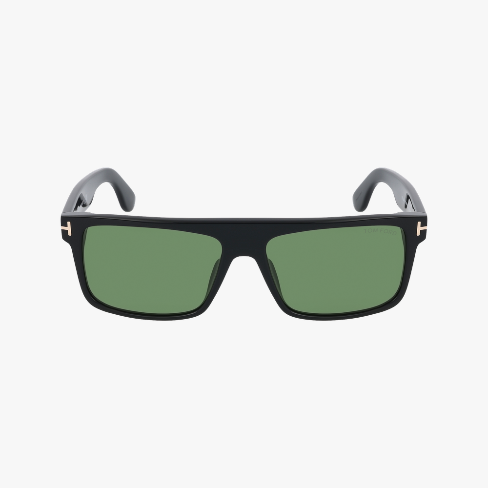 GAFAS DE SOL hombre PHILIPPE FT0999 negro brillante - vista de frente