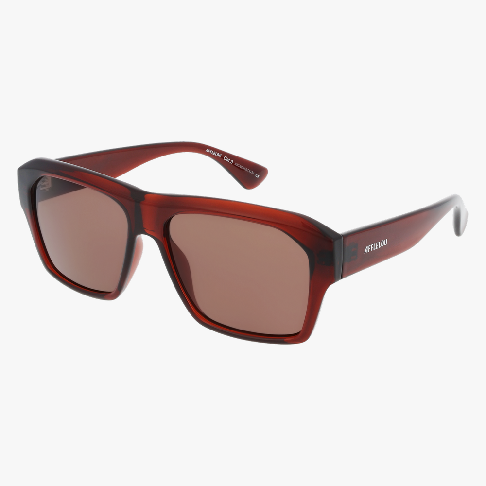 GAFAS DE SOL hombre URBAN marrón - vista de frente