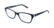 GAFAS GRADUADAS mujer RA7020 negro - vue de 3/4