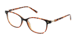 GAFAS GRADUADAS mujer JOSEPHINE carey/marrón - vista de frente