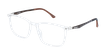 GAFAS GRADUADAS hombre MAGIC 124 CARBONE marrón - vista de frente