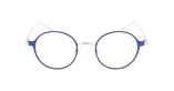 GAFAS GRADUADAS hombre MAGIC315 azul/plateado - vista de frente