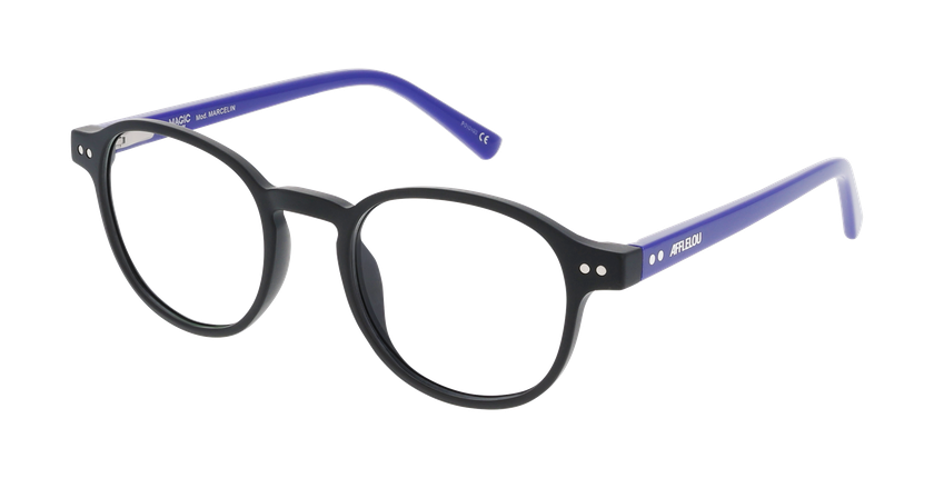 GAFAS GRADUADAS niños MARCELIN negro/azul - vista de frente