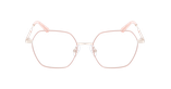 GAFAS GRADUADAS mujer MAGIC317 rosa/dorado - vista de frente