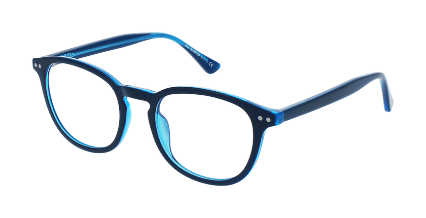 GAFAS GRADUADAS mujer RZERO36 azul - vista de frente
