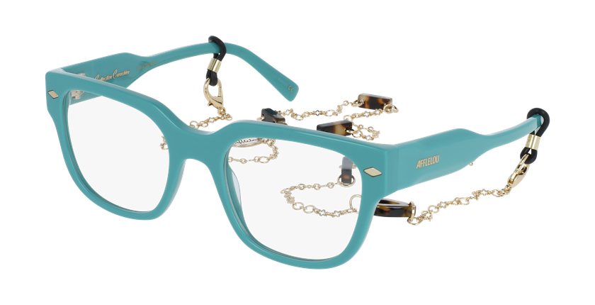 GAFAS GRADUADAS mujer CARACTÈRES AUDACIEUSE verde - vista de frente