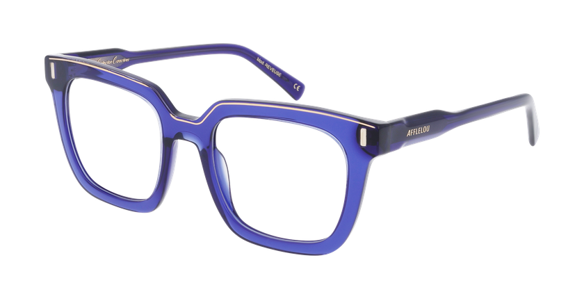GAFAS GRADUADAS mujer CARACTÈRES FIL D'OR RÊVEUSE azul - vista de frente