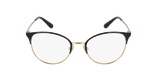GAFAS GRADUADAS mujer VO4108 negro/dorado - vista de frente