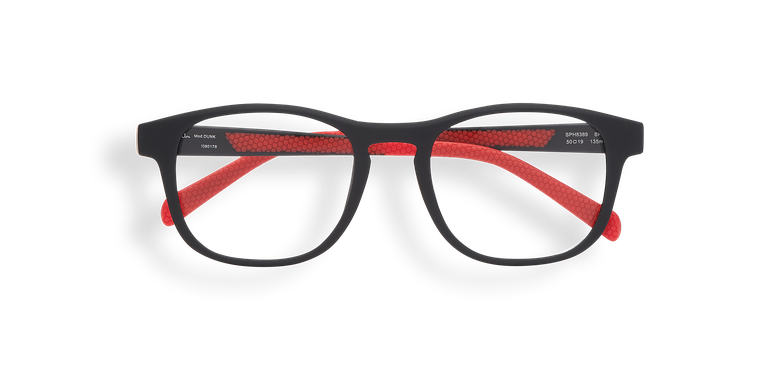 Gafas graduadas DUNK negro/rojo Gafas graduadas DUNK negro/rojo