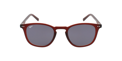 GAFAS GRADUADAS AFFLELOU FORTY SOLAR COLOR BURDEOS rojovista de frente