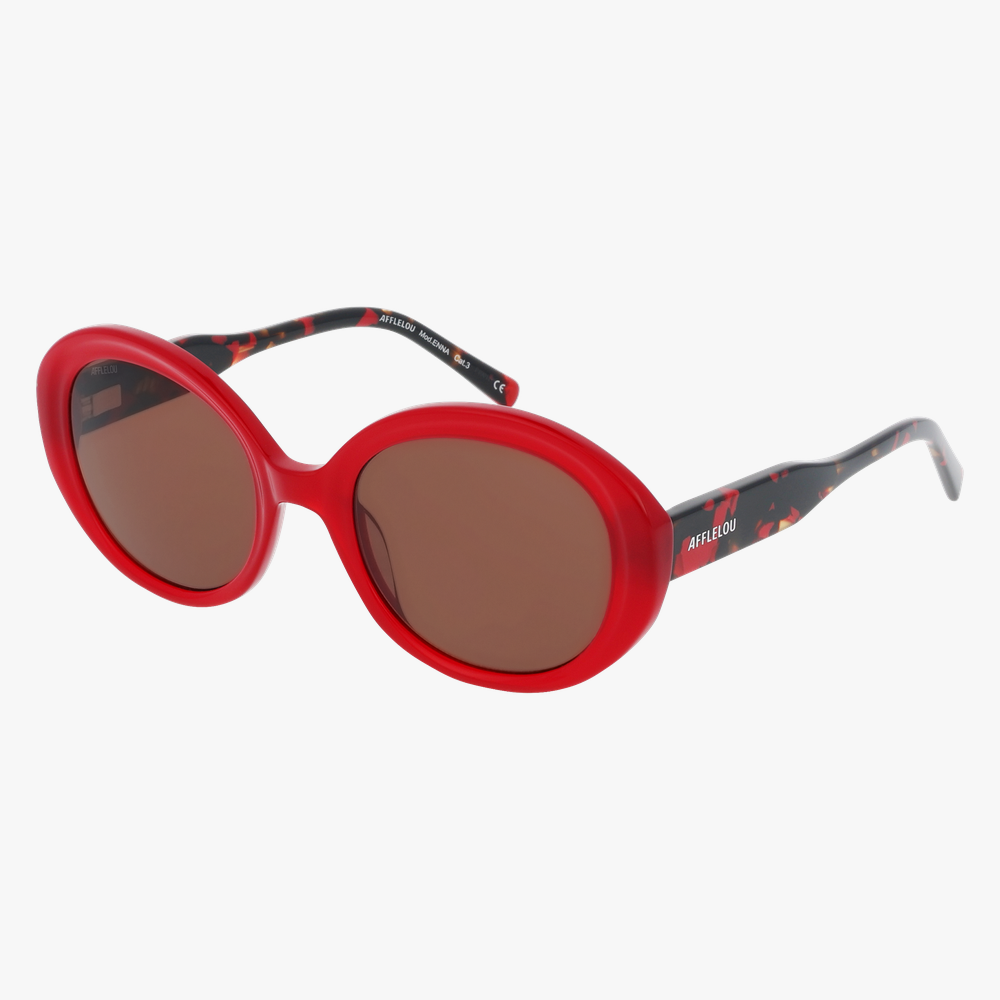 GAFAS DE SOL mujer ENNA rojo - vista de frente