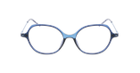 GAFAS GRADUADAS mujer MAGIC351 azul - vista de frente