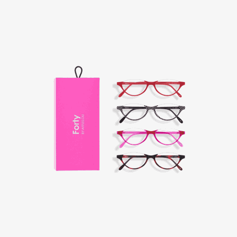 GAFAS GRADUADAS FORTY COFFRET 03 +1.00 rosa