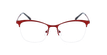 GAFAS GRADUADAS mujer MAGIC 115 rojo - vista de frente