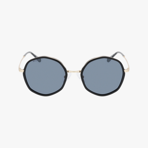 GAFAS DE SOL mujer PAVIA negro/dorado vista de frente