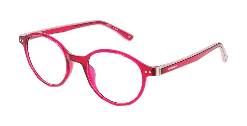 GAFAS GRADUADAS mujer COSMOPOLITE rosa - vista de frente