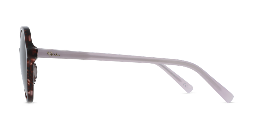 GAFAS DE SOL niños VIOLETTE marrón/rosa - vista de frente