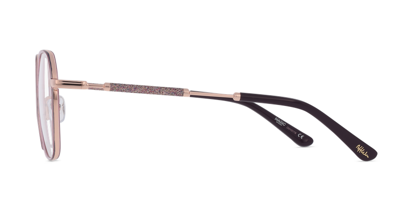 GAFAS GRADUADAS mujer MAGIC254 morado/rosa - vista de frente