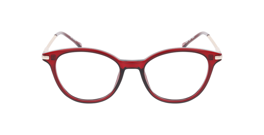 GAFAS GRADUADAS mujer GEORGIA rojo - vista de frente