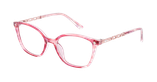 GAFAS GRADUADAS mujer MAGIC255 rosa/dorado - vista de frente