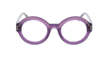 GAFAS GRADUADAS mujer CARACTÈRES FIL D'OR PERSPICACE morado/dorado - vista de frente