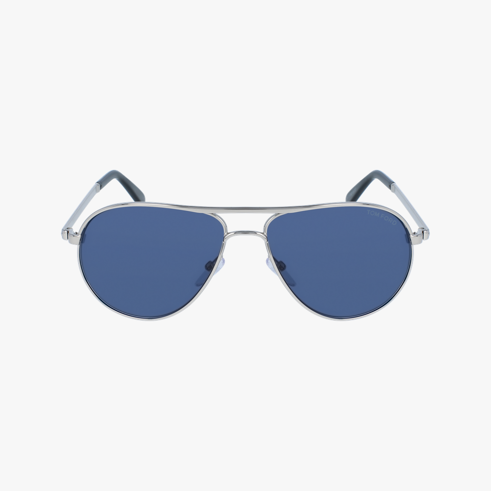 GAFAS DE SOL hombre FT0144 18V gris/azul - vista de frente