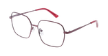GAFAS GRADUADAS mujer RZERO41 rojo - vista de frente