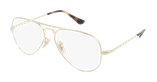 GAFAS GRADUADAS 0RX6489 dorado - vista de frente