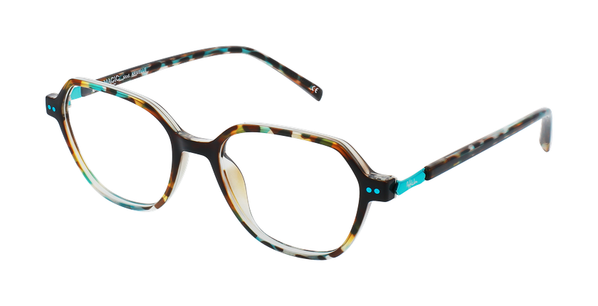 GAFAS GRADUADAS mujer ARMELLE carey azul/azul - vista de frente
