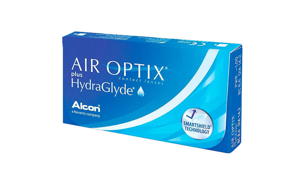 Lentes de contacto Air Optix OPTIX PLUS HYDRAGLYDE - 3L - Afflelou