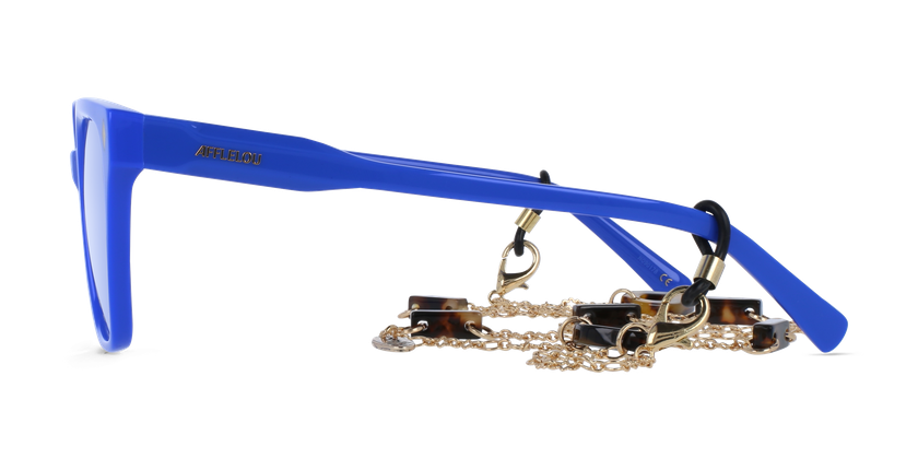 GAFAS GRADUADAS mujer CARACTÈRES EFFRONTÉE azul - vista de frente