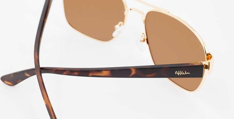 GAFAS DE SOL hombre ANDEO dorado/carey