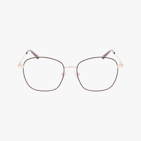 GAFAS GRADUADAS mujer MADDIE marrón/negro vista de frente