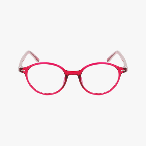 GAFAS GRADUADAS mujer COSMOPOLITE rosa vista de frente