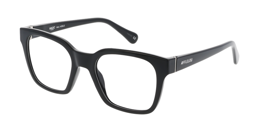 GAFAS GRADUADAS niños ADELE negro - vista de frente