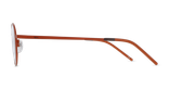 GAFAS GRADUADAS hombre MAGIC 155 naranja/marrón - vista de frente
