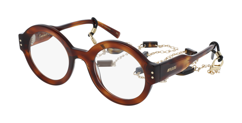 GAFAS GRADUADAS mujer CARACTÈRES PERSPICACE carey - vista de frente