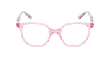 GAFAS GRADUADAS niños PRINCESS 14 rosa - vista de frente