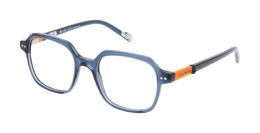 GAFAS GRADUADAS niños STAR WARS 8 azul - vista de frente