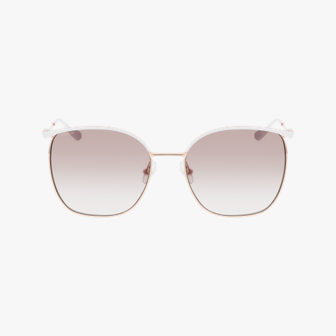 GAFAS DE SOL mujer VIA dorado/blanco vista de frente