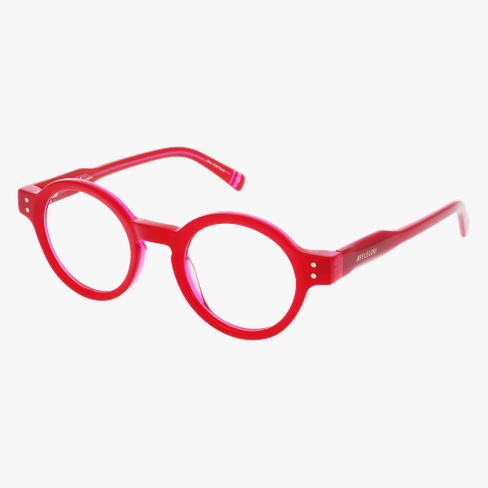 GAFAS GRADUADAS mujer CARACTÈRES POETIQUE rojo/rosa