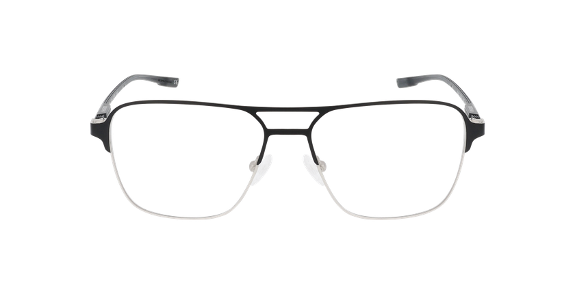 GAFAS GRADUADAS hombre MAGIC335 negro/plateado - vista de frente