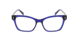GAFAS GRADUADAS mujer CHANCEUSE azul - vista de frente