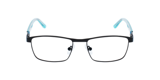 GAFAS GRADUADAS niños ALBAN negro vista de frente