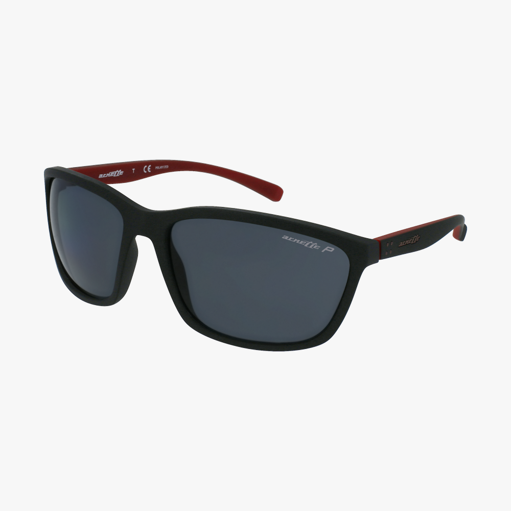 GAFAS DE SOL hombre HAND UP negro - vista de 3/4