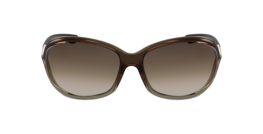GAFAS DE SOL mujer JENNIFER SOFT SQUARE marrón - vista de frente